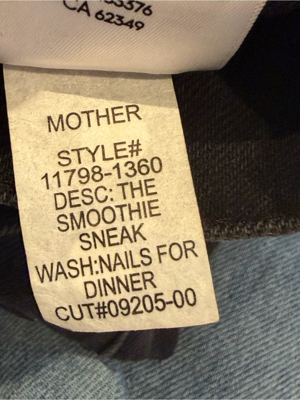 MOTHER ‘Snacks’ Studded Black Bootcut Jeans NWT - Picture 9 of 13